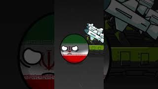 Iran vs Israel #countryballs