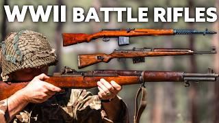The Big Three Battle Rifles of World War 2