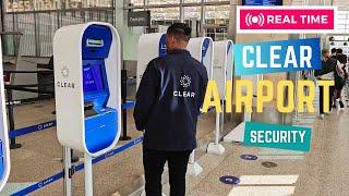 How Fast Can You Get Through Airport Security with CLEAR!