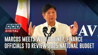 Marcos meets with Cabinet, finance officials to review 2025 national budget | ANC