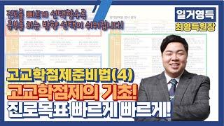 고교학점제 학습법 4] 고교학점제의 기초 진로목표 빠르게 잡기