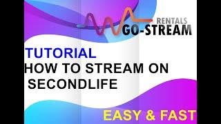 #GO-STREAM "HOW to be a DJ and STREAM on Secondlife  with Mixx , Fast & EASY "