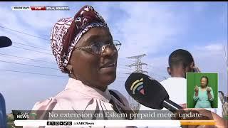 Prepaid Meters | Soweto residents queue outside Eskom offices to upgrade their meters