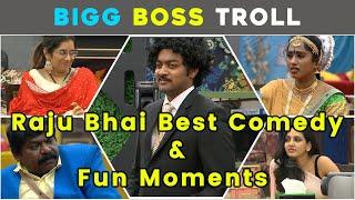 Raju Bhai Best Comedy & Fun Moments in Bigg Boss 5 |