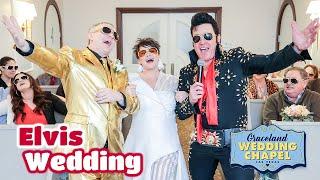 Brandi & Gaylon's Elvis Wedding in Las Vegas | Graceland Chapel