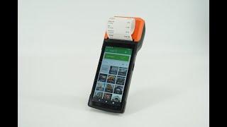 Introducing the Android pos printer with professional Barcode scanner