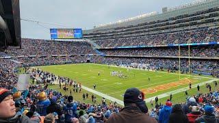 Lions vs Bears at Soldier Field in Chicago