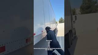 How to repair trailer light on semi trailer 53 ft dry van #dryvan -#diy -#cascadia #freightliner