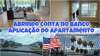 ABRINDO CONTA NO BANCO | APLICAÇÃO DO APARTAMENTO Nos Estados Unidos