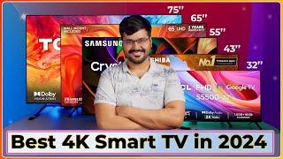 Best Smart TVs 2024: 32" to 75" | Samsung, LG, Sony, Mi | ₹8,000 to ₹1.5 Lakh "