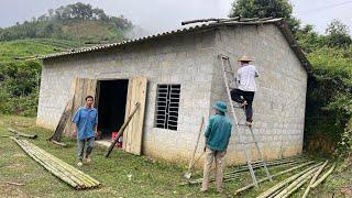 Three Father and Sons Sang and Elderly Mother, Workers Arrive at Bắc Giáo Waiting for Materials