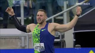 Johannes Vetter 97.76m No. 2 Javelin Throw In World History