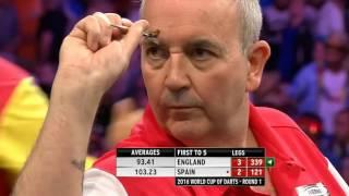 England v Spain ᴴᴰ 2016 World Cup of Darts | Round 1