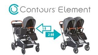 Introducing the Contours Element® 1-to-2 Stroller | Model ZL032/ZL532