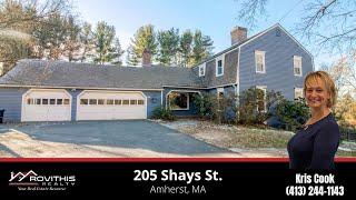 205 Shays St. Amherst MA 01002