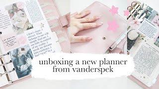 Personal Wide Planner Unboxing | Van Der Spek Parme | Ariebea