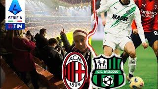 AC Milan vs. US Sassuolo Calcio Stadiumvlog | A very nice atmosphere | PippoPepsi11