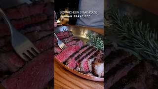 Michelin ⭐️ Niku Steakhouse specializes in wood fire cooking #sanfrancisco  @thefoodiemon