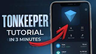 Tonkeeper wallet: how to create, deposit, withdraw and exchange [Tonkeeper Tutorial Full Guide]