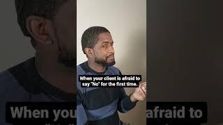 When your client is afraid to say no  | Therapy Humor #shorts