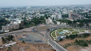 I ️ Cuttack City Aerial View || Link Road || Bdam Badi || OMP Fly over || Cuttack Drone View ||