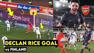 Declan Rice Goal for England Against Finland, Brilliant Performance by Declan Rice