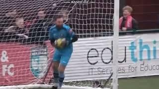 Ex-Chelsea keeper comically scores ‘best own goal you’ll see’ after ‘slapping it top bins’