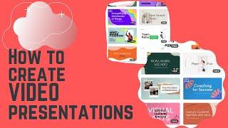 How to make video presentations for Youtube intro, Instagram or office!