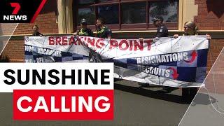 State of Origin tug-of-war unfolding as Queensland muscles in on Victoria’s police force | 7NEWS