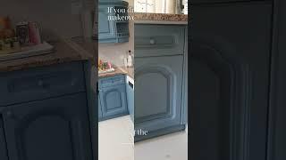whwn #creativity meets #elegance in a #kitchen #makeover #rescolibycarlo #homedecor #character #blue