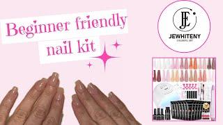 How to: Polygel nails + Jewhiteny kit review