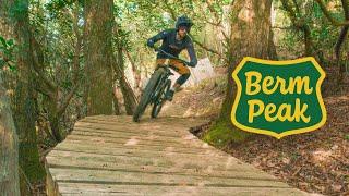 Riding Sketchy Features in Seth’s Backyard - Silent Biking at Berm Peak