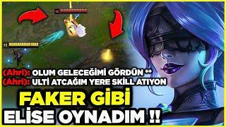 FAKER GİBİ ELİSE OYNADIM !! KAÇACAĞI YERE SKİLL ATMAK !! | Ogün Demirci