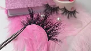 $2.9/pair 25mm 6D mink eyelashes