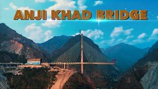 WR | Anji Khad Bridge - India's first cable-stayed rail bridge