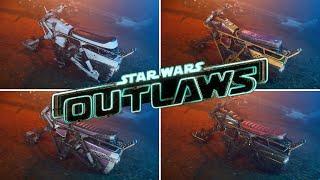 Star Wars Outlaws - All Speeder Paint Jobs