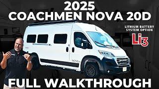 2025 Coachmen Nova 20D Class B RV on Ram ProMaster 3500 | Ultimate Van Life Adventure! **FULL TOUR**