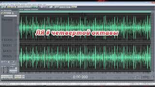 Песня соловья. Анализ высоты/частоты/ Nightingale song. Pitch/Frequency Analysis