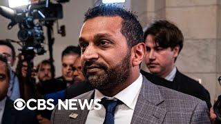 Trump FBI pick Kash Patel reacts to Wray's resignation announcement