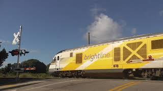 Amtrak, Brightline & Tri Rail Trains Around Boynton Beach 11-3-24