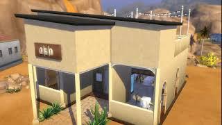 Sims 4: Oasis Springs Restaurant Speed Build