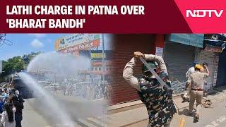 Bharat Bandh Today | Lathi Charge In Bihar's Patna Over 'Bharat Bandh'