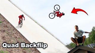 Worlds First MTB Quadruple Backflip!