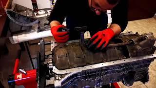 2004 BMW E46 330ci convertible engine block assembly. (Part 3)