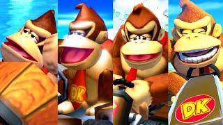 Evolution of Donkey Kong Losing in Mario Kart (1992-2019)