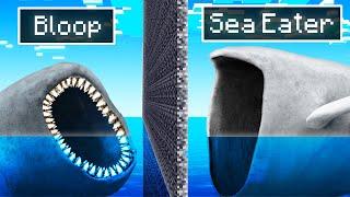 I Fooled My Friend as THE BLOOP vs SEA EATER in Minecraft