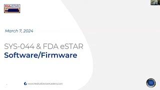 Software Validation Documentation for Medical Devices - FDA eSTAR