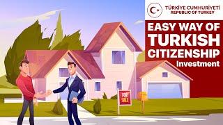 WHAT IS THE EASIEST WAY TO OBTAIN TURKISH CITIZENSHIP? | Real Estate Investment | MELARES