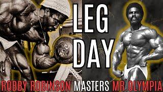 ROBBY ROBINSON: Building Massive QUADS || Leg Extensions 