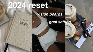 HOW TO MAKE 2024 YOUR YEAR | VISION BOARD + GOAL SETTING